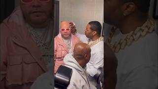 FATJOE BUSTA RHYMES AND REMY BACKSTAGE AFTER THE SHOW....