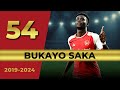 All 54 Bukayo Saka Goals for Arsenal 2019-2024 | CINEMATIC STYLE