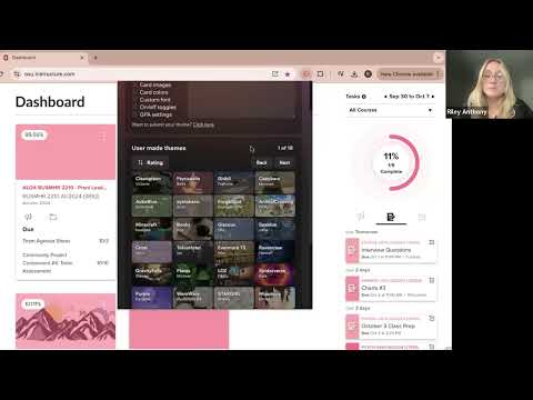 Customizing your Carmen Canvas Dashboard