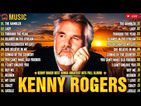 KENNY ROGERS Nonstop Songs Greatest Hits Full Album 🤠 KENNY ROGERS Non-stop Medley🌵Through The Years
