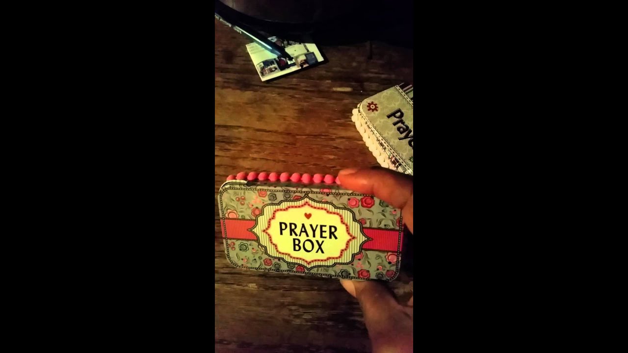 My prayer box request