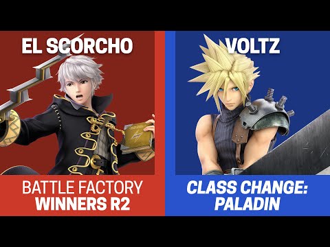 Class Change: Paladin Battle Factory Winners R2 - El Scorcho vs Voltz - SSBU