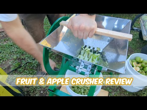 Fruit and Apple Crusher Review