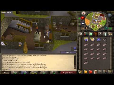 VAMPIRE SLAYER - OSRS Quick quest guides (for pures)