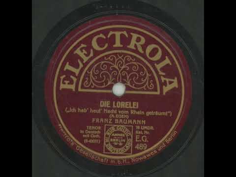 Die Lorelei (Ich Hab' Heut' Vom Rhein Geträumt) - Franz Baumann