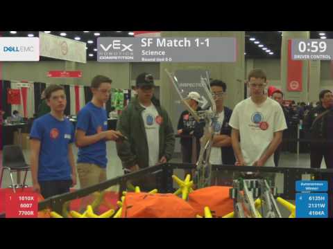 2017 VRC Sci SF1-1 - 1010X 6007 7700R vs 6135H 2131W 4104A - 24 to 21