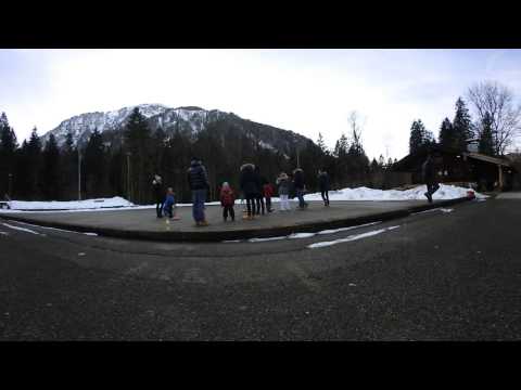 360° VR Asphaltstockschiessen am Tegernsee