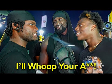 Pressing iShowSpeed After He Sneak Dissed Me!