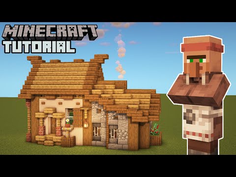 Minecraft - Butcher's House Tutorial (Villager Houses)