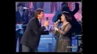 GIANNI MORANDI & MIREILLE MATHIEU:  CARUSO   [LIVE 1999]