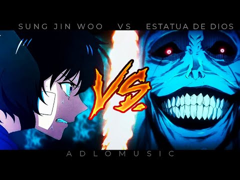 SUNG JIN WOO VS. LA ESTATUA DE DIOS RAP | Solo Levelling | 2024 | AdloMusic