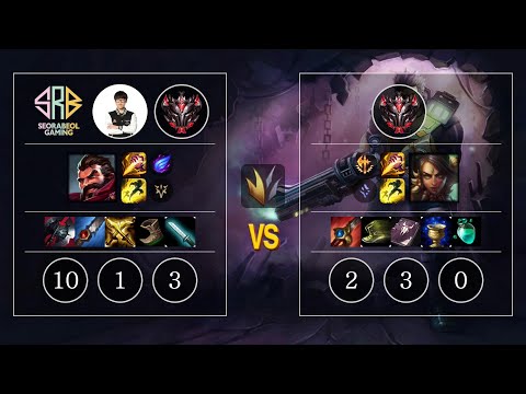 SRB KaKAO Graves vs Nidalee Jungle - KR GrandMaster Patch 10.11