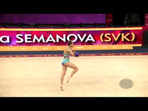 SEMANOVA Kristina (SVK) - 2019 Rhythmic Worlds, Baku (AZE) - Qualifications Ball