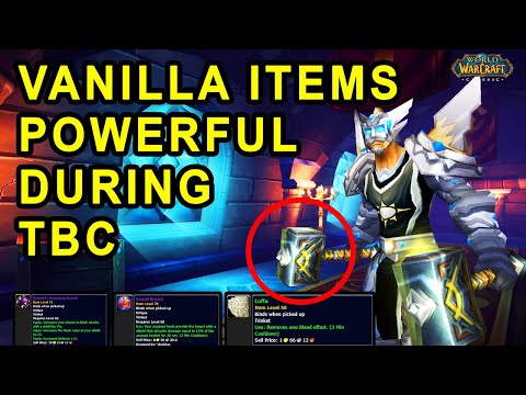 10 Items From Classic WoW Still Used During TBC