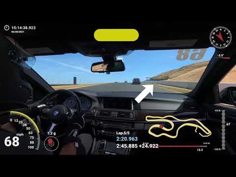 210528 Sonoma Raceway Novice Session 4 (Cabin View - mph)