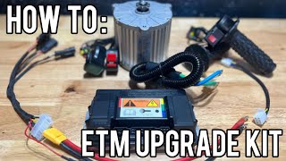 How To: ETM Upgrade Kit - for EBOX, Mototec, Venom, Apollo, Funbikes