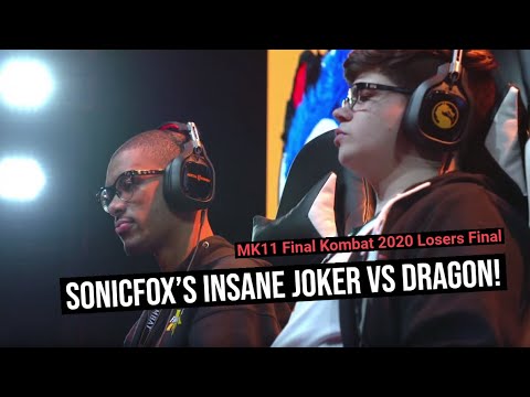 SonicFox Amazing Joker play @ MK11 Final Kombat 2020 Losers Final
