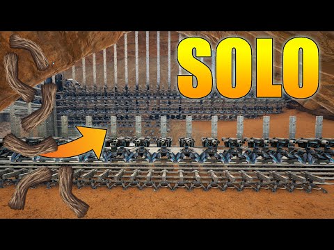 Solo Spending 72 Hours On A FiberCraft Server! This Happens... Almost Meshed | Ark PvP