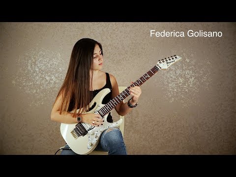 Beat It - Michael Jackson - Solo Guitar Cover Federica Golisano 14 YEARS OLD