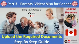 Part 3 - Documents Required for Parent