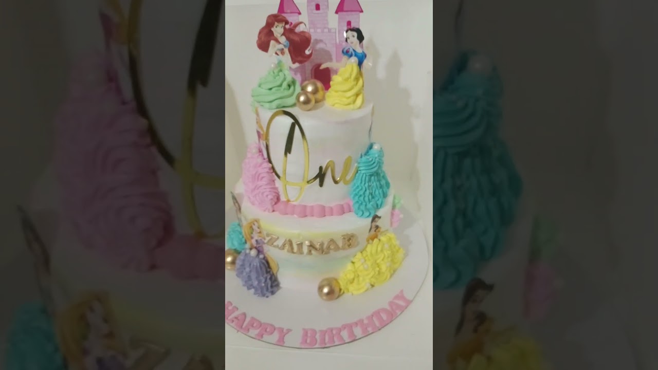 Princess theme cake.For order #03234546151 #thecakehouse#princesscake#fairytails#proncess #princess