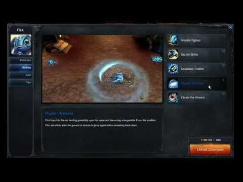 Fizz abilities - League of Legends