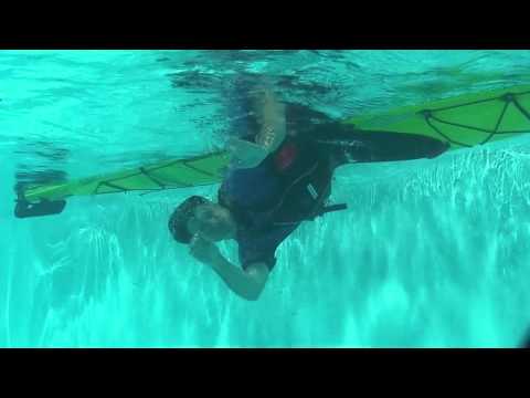 Hand Rolling a Sea Kayak