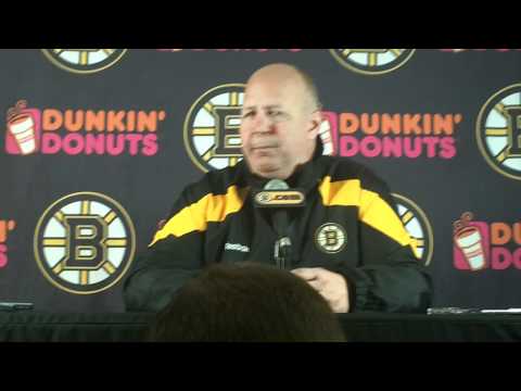 Maple Leafs @ Bruins 10/20/2011 - Claude Julien Pregame