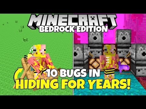 silentwisperer - These 10 Bugs Have Been Hiding In Plain Sight For YEARS! Minecraft Bedrock Edition