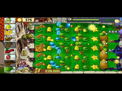 PVZ- Survival- Day Mode