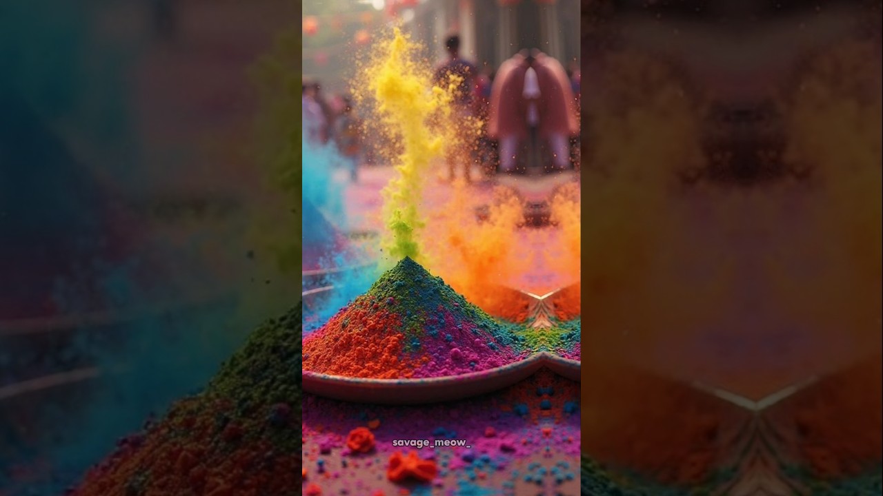 Happy Holi army 🫟💜 #bts #holi #btsedits #shorts #taehyung #jungkook