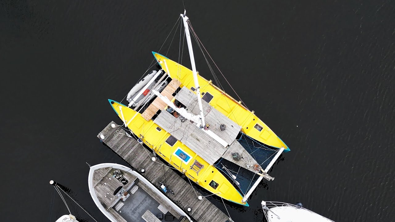 A Giant Leap For This Ocean-Going Catamaran Project