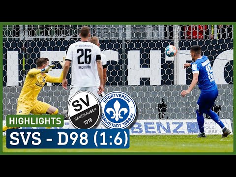 Highlights: SV Sandhausen - SV Darmstadt 98 I 2. Bundesliga - 9. Spieltag I hessenschau