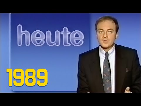 ZDF heute 14:58 Uhr mit Elmar Bartel zum Herrhausen Attentat (30.11.1989)