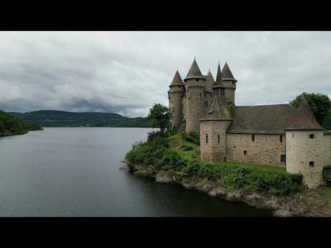 Chateau de Val - The luckiest castle in France with a fairytale ending - DJI mini 3 pro.