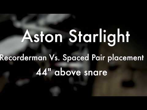 Drum Overheads Comparison: Recorderman Vs. A-B Spaced Pair