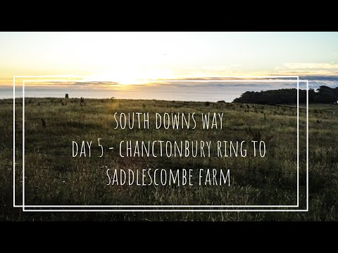 South Downs Way: Day 5 - Chanctonbury Ring to Saddlescombe Farm