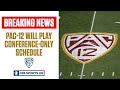 Pac-12 Implements Conference-Only Schedule For Football Season | CBS Sports HQ