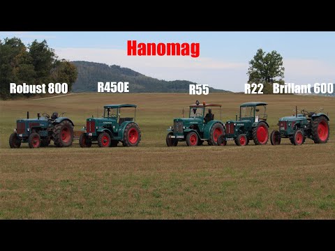 Hanomag Robust 800/ R450e / R455s / R22 / R435/45  / Brillant 600