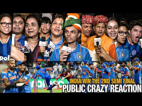 India WINS Against England In 2nd Semi-Final | T20 World Cup 2026 | Public MADNESS & LIVE Reactions
