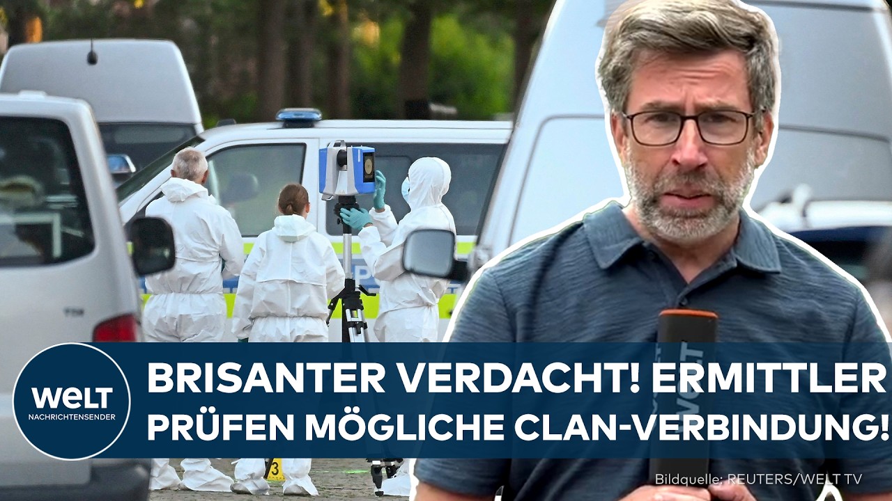 STADE: Brisanter Verdacht nach Schüssen! Ermittler prüfen mögliche Clan-Verbinung!
