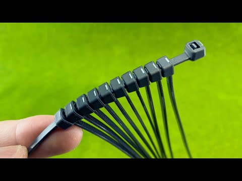 15 Amazing Tricks with Cable Ties that EVERYONE should know - Part 2