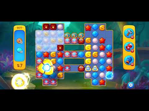 Fishdom level 9177 no boosters フィッシュダム