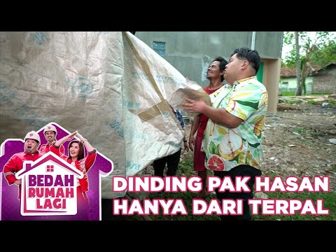 Diding Rumah Pak Hasan Hanya Tebruat Dari Karung - Bedah Rumah Lagi