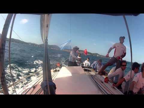 Segunda costera - Reach - noisy Oyster - Giraglia Rolex cup 2013