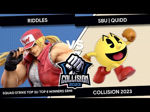 Collision 2023 - SSBU Squad Strike - Quidd (P1) vs Riddles (P2) - Top 8 - Winners Semis