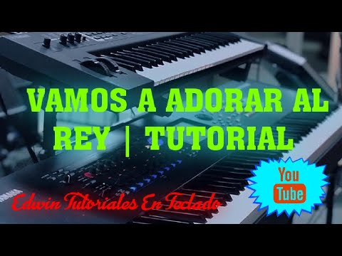 VAMOS A ADORAR AL REY  ( VERSIÓN SALSA ) #piano #tutorial
