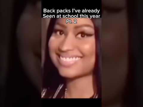 Backpacks I’ve already seen this year 😅 #backtoschool #backpacks #fyp