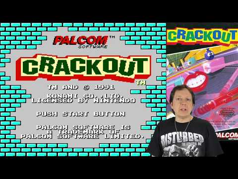 #15 Crackout: Very nice Arkanoid-Style Breakout game for the NES