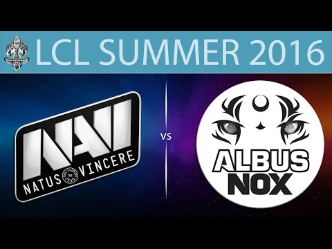 [LoL VODs] NV vs ANX | LCL Summer 2016 (18.06.2016) - Natus Vincere.CIS vs Albus NoX Luna